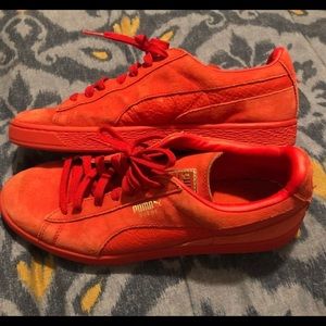 Puma Suede - Hot Red